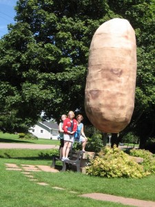 Yes, that is a giant potato!
