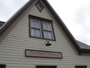 Across the street was a Avonlea Dressup, which we assumed was a dress shop